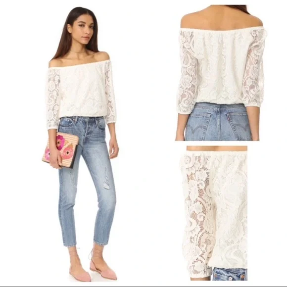 Cupcakes and Cashmere Karla Lace Blouse - Picture 8 of 8